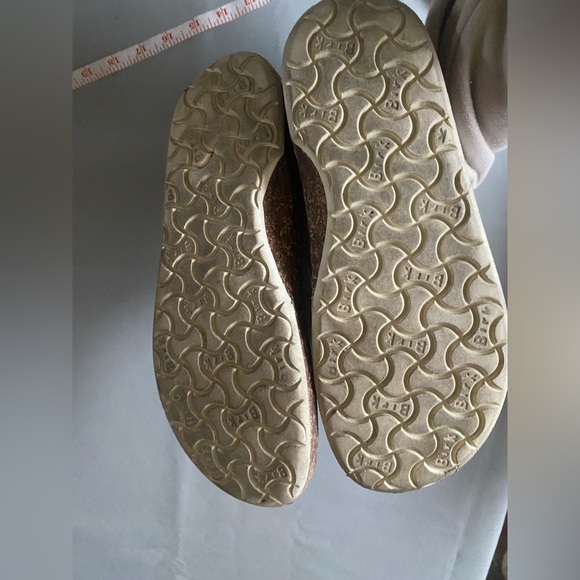 Birkenstock Gary Shoes Mules Clogs size 40 Birkenstocks grey silver 9 9.5 - Picture 5 of 10